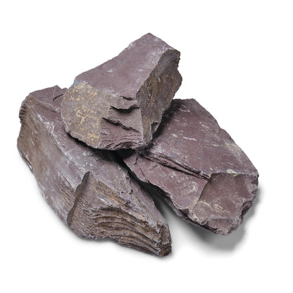 Plum Slate Rockery 200-400mm Large Bulk Bag (approx. 80 pcs)