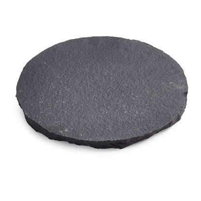 Natural Round Stepping Stone 300mm Charcoal Pallet Qty : 81