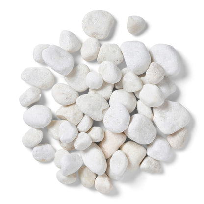 Polar White Pebbles 20-40mm Large Bulk Bag (approx. 850kg)