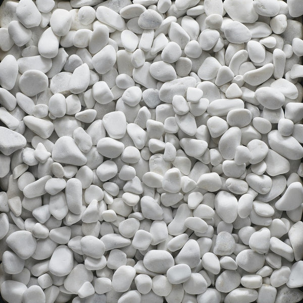 Polar White Pebbles 20-40mm Large Bulk Bag (approx. 850kg)