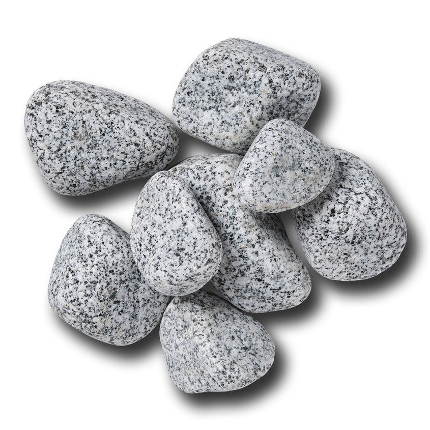 Marbled Silver Cobbles 40-100mm Bulk Bag (approx. 420kg)