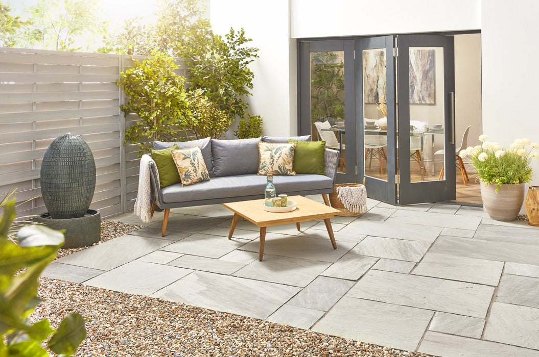 Natural Stone Paving 900x600mm Newport Pallet Qty : 34 (18.36m2)